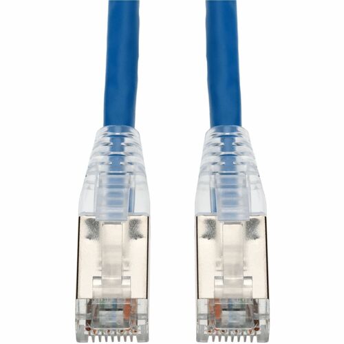 AddOn Cat. 6a STP Network Cable - 50 ft Category 6a Network Cable for Network Device - First End: 1 x RJ-45 Network - Male - Second End: 1 x RJ-45 Network - Male - Patch Cable - Shielding - 24 AWG - Blue - 1