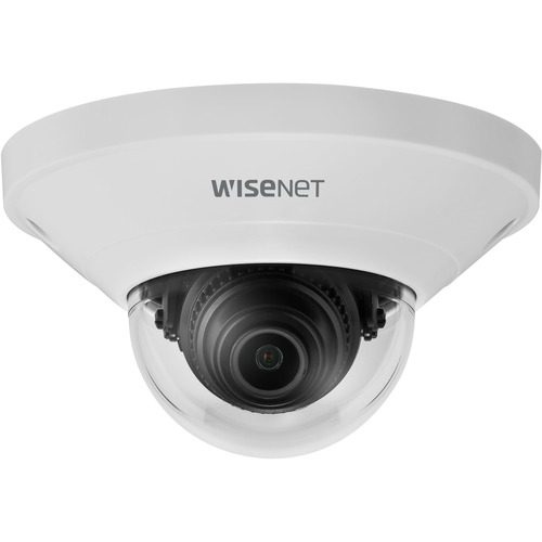 Wisenet QND-8011 5 Megapixel Indoor Network Camera - Dome - MJPEG, H.264, H.265 - 2592 x 1944 - 2.80 mm Fixed Lens - CMOS - HDMI - Wall Mount, Gang Box Mount