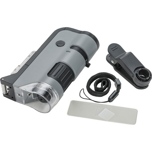 Carson MP-250 MicroFlip - 100x to 250x - LED Illumination - Monocular Head