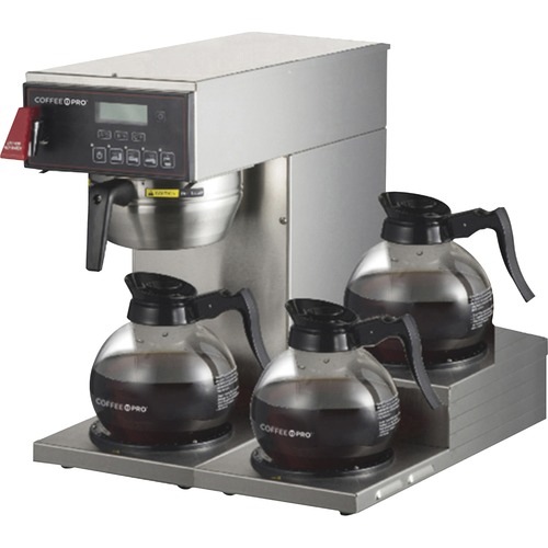 Galaxy Pourover Commercial Coffee Maker with 2 Warmers and Toggle Controls  - 120V