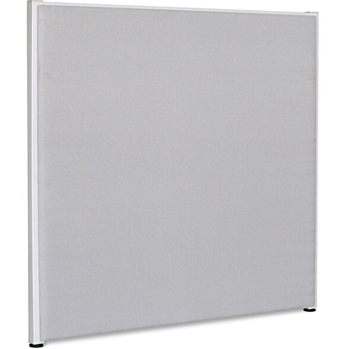 Lorell Panel System Partition Fabric Panel - 48" Width x 48" Height - Fabric, Steel - Gray - 1 Each