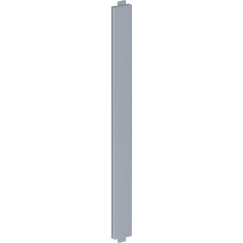 Lorell Vertical Panel Strip for Adaptable Panel System - 1.8" Width x 0.5" Depth x 19.7" Height - Aluminum - Silver