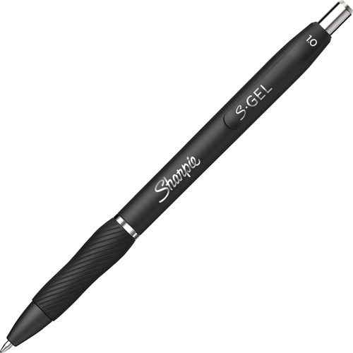Sharpie S-Gel Pens - 1 mm Pen Point Size - Retractable - Black Gel-based Ink
