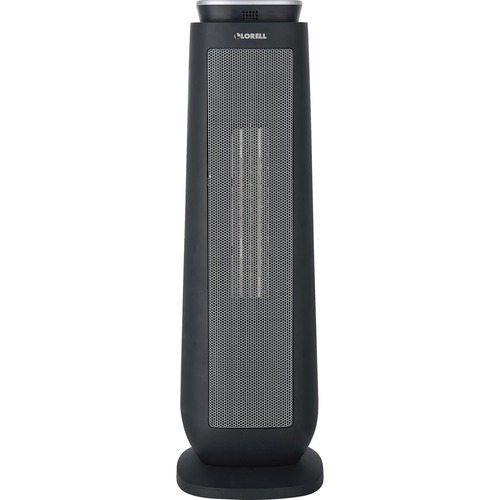 Lorell Tower Heater - Ceramic - Electric - 2 x Heat Settings - Tower - Black