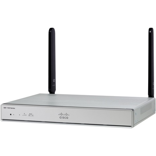 Cisco Wi-Fi 5 IEEE 802.11ac Ethernet, ADSL2, VDSL2+ Wireless Integrated Services Router - 5 GHz UNII Band - 2 x Antenna(2 x External) - 108.34 MB/s Wireless Speed - 8 x Network Port - 1 x Broadband Port - USB - PoE Ports - Gigabit Ethernet - VPN Supported