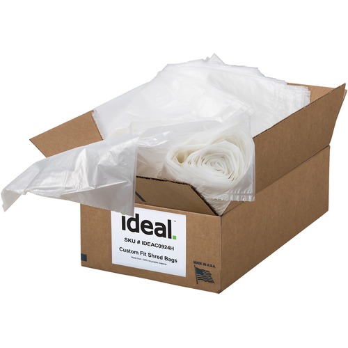 ideal. Shredder Bags for Shredder model 5009 - 79 gal - 58" Height x 40" Width - 45/Carton - Plastic