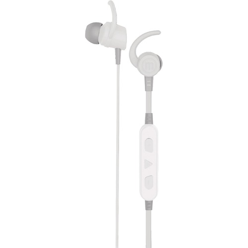 <p>Use Bluetooth wireless earbuds with inline mic to take/make calls in a flexible, durable earfin style. Earfin style provides a secure, comfortable fit ideal for long wear. Bluetooth Wireless Earfins also include a 20" tangle-free flat-wire cord and up to seven hours of play from a single charge.</p>