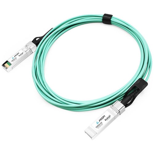 Axiom 25GBASE-AOC SFP28 Active Optical Cable Dell Compatible 3m - 9.8 ft Fiber Optic Network Cable for Network Device, Router, Switch - First End: 1 x SFP28 Network - Second End: 1 x SFP28 Network - 25 Gbit/s