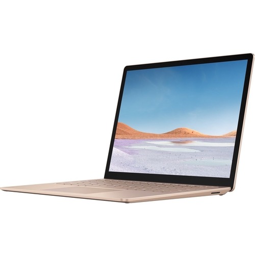 Microsoft Surface Laptop 3 13.5" Touchscreen Notebook - Intel Core i7 10th Gen i7-1065G7 - 16 GB - 256 GB SSD - Sandstone - 2256 x 1504 - Windows 10 Pro - Intel Iris Plus Graphics - PixelSense - Front Camera/Webcam - 11.50 Hours Battery Run Time - IEEE 80