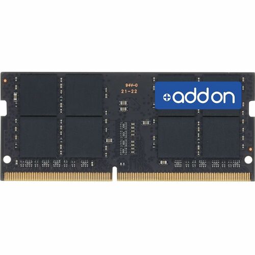 AddOn 4GB DDR4 SDRAM Memory Module - For Computer - 4 GB (1 x 4GB) - DDR4-2666/PC4-21300 DDR4 SDRAM - 2666 MHz - CL15 - 1.20 V - Non-ECC - Unbuffered - 260-pin - SoDIMM - Lifetime Warranty