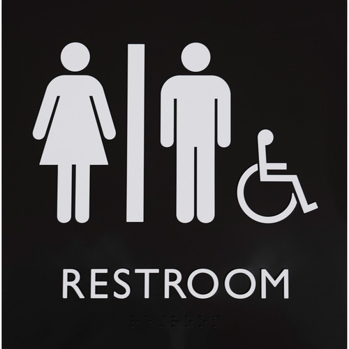 Picture of Lorell Restroom Sign