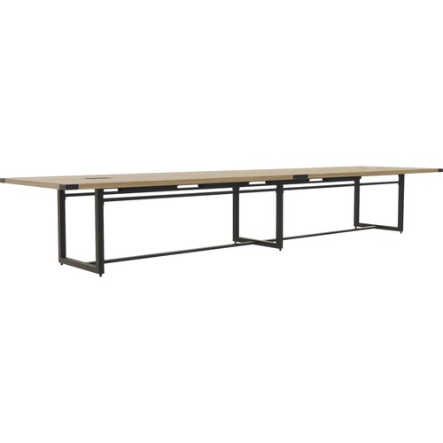 Mayline Mirella 16' Sitting-Height Conference Tables - 1.6" Table Top, 16 ft x 47.3"29.5" - Finish: Sand Dune