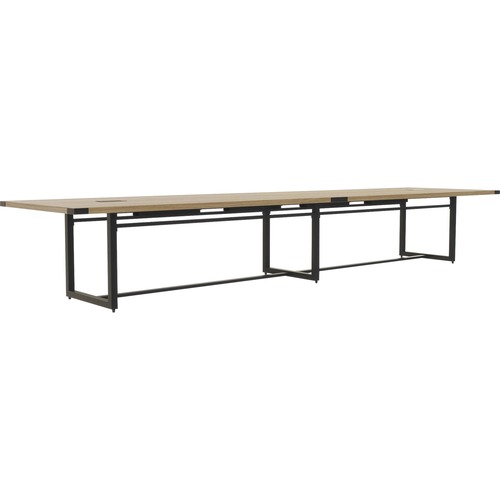 Mayline Mirella 16' Sitting-Height Conference Tables - 16 ft x 47.3" x 1.6" x 29.5" Table Top - Finish: Sand Dune