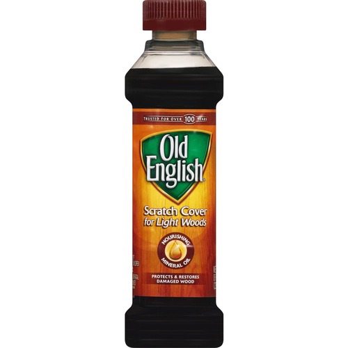 Old English Scratch Cover Polish - 8 fl oz (0.3 quart) - 1 Each - Brown