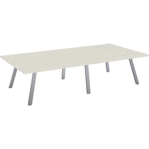 Special-T 60x108 AIM XL Conference Table - Laminated - 108" Table Top Width x 60" Table Top Depth - 29" Height - Assembly Required - Crisp Linen - 1 Each