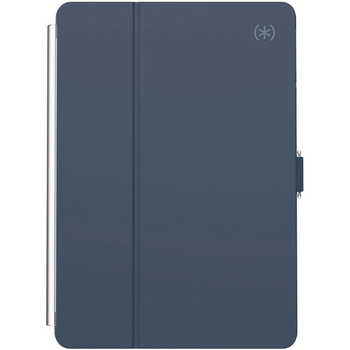 Speck Balance FOLIO Carrying Case (Folio) for 10.2" Apple iPad (7th Generation) Tablet - Marine Blue, Clear