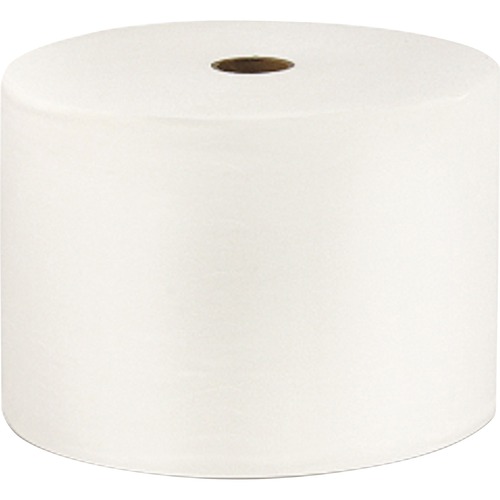 LoCor Bath Tissue - 2 Ply - 3.85" Width x 4.05" Length - 1500 Sheets/Roll - White - Fiber - 18 / Carton