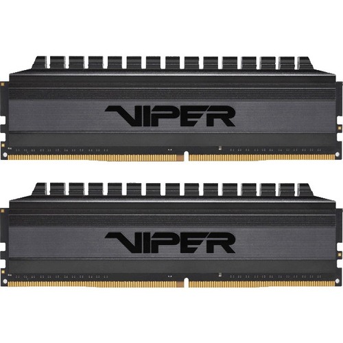Patriot Memory Viper 4 Blackout 16GB DDR4 SDRAM Memory Module - For Desktop PC - 16 GB (2 x 8GB) - DDR4-3000/PC4-24000 DDR4 SDRAM - 3000 MHz - CL16 - 1.35 V - Non-ECC - Unbuffered - 288-pin - DIMM - Lifetime Warranty