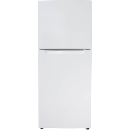 Danby 12 Cu. Ft. Apartment Size Refrigerator DFF116B1WDBR - 12 ft³ - Auto-defrost - Top Mount - Reversible - White - Freestanding - LED Light