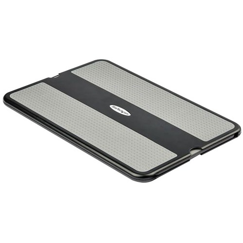 StarTech.com Lap Desk - For 13" / 15" Laptops - Portable Notebook Lap Pad - Retractable Mouse Pad - Anti-Slip Heat-Guard Surface (NTBKPAD) - Work in comfort using this portable laptop lap desk - Retractable mouse pad tray on either side - Ergonomic lap pa