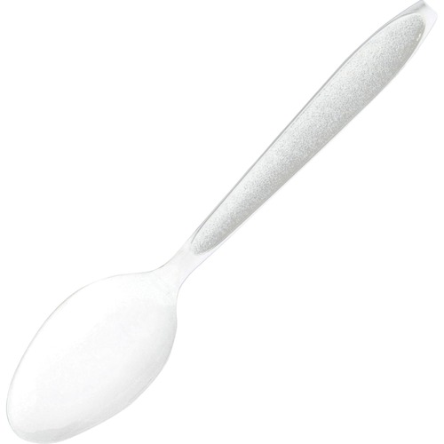 Solo Spoon - 1000/Carton - 1.50" Width x 6" Length Spoon - Food - Disposable - Polystyrene - White