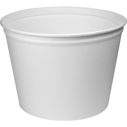 Solo Double Wrapped Paper Bucket - 1.7 quart Bucket - Paper - Food, Ice - White - 300 Piece(s) / Carton
