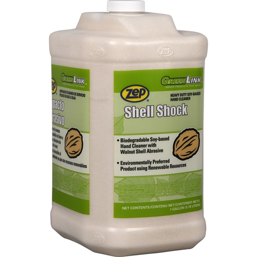 Zep Shell Shock Soy-based Hand Cleaner - Spiced Apple Scent - 1 gal (3.8 L) - Grease Remover, Grime Remover, Soil Remover, Tar Remover, Resin Remover,