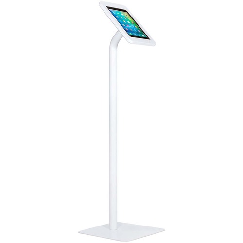 The Joy Factory Elevate II Floor Stand Kiosk for iPad 10.2" 7th Gen (White) - Up to 10.2" Screen Support - 46" (1168.40 mm) Height x 15" (381 mm) Width - Floor - White