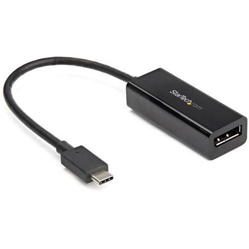 StarTech.com 8K USB C to DisplayPort Adapter - USB Type C to DP 1.4 Alt Mode Video Converter - 8K/5K/4K HBR3 USB C to DisplayPort Monitor - USB-C to DisplayPort 1.4 adapter; DisplayHDR/HBR3/DSC/HDCP 2.2/1.4; 8K 60Hz/4K 120Hz/1080p - USB-C to DP video conv