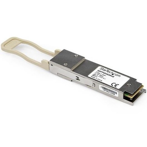 StarTech.com MSA UNCODED Compatible QSFP+ Module - 40GBASE-SR4 - 40GE Gigabit Ethernet QSFP+ Multi Mode Fiber (MMF) - 300m - MSA UNCODED Compatible QSFP+ - 40GBASE-SR4 40 Gbps - 40GbE Module - 40GE Gigabit Ethernet QSFP+ 850nm Multi Mode Transceiver - 300