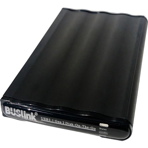 Buslink Disk-On-The-Go DL-4TSDG2C 4 TB Portable Solid State Drive - 2.5" External - TAA Compliant - Desktop PC Device Supported - USB 3.1 (Gen 2) Type C