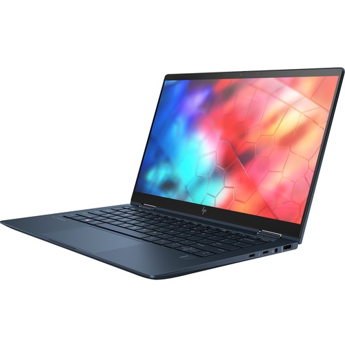 HP Elite Dragonfly 13.3" Touchscreen 2 in 1 Notebook - Intel Core i7 (8th Gen) i7-8665U Quad-core (4 Core) 1.90 GHz - 16 GB RAM - 512 GB SSD - Blue - Windows 10 Pro - Intel UHD Graphics 620 - In-plane Switching (IPS) Technology, BrightView - English Keybo