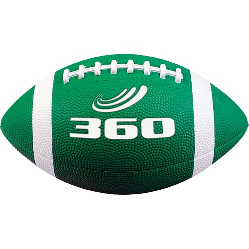 360 Athletics PLAYGROUND Series Football - 6 - Polyester, Butyl Rubber - Green - 1 - Sports Balls - AHLPGF6G