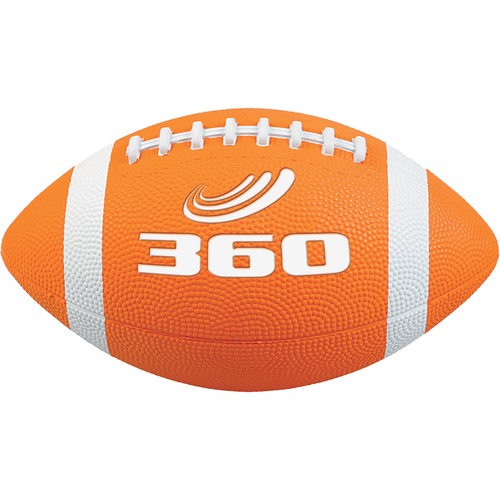 360 Athletics PLAYGROUND Series Football - 6 - Polyester, Butyl Rubber - Orange - 1 - Sports Balls - AHLPGF6O