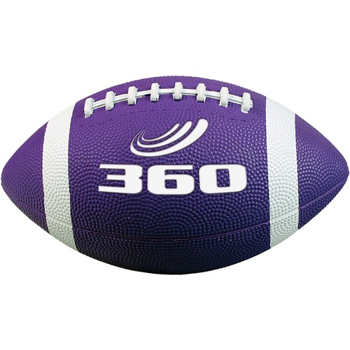 360 Athletics PLAYGROUND Series Football - 7 - Polyester, Butyl Rubber - Purple - 1