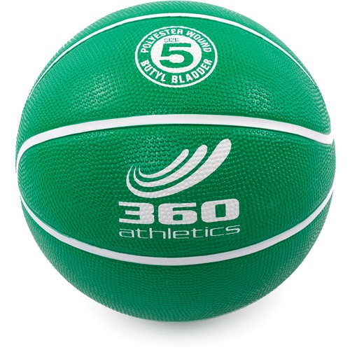 360 Athletics PLAYGROUND Basketball - Rubber, Butyl, Nylon - Green - 1 - Sports Balls - AHLPGB5G