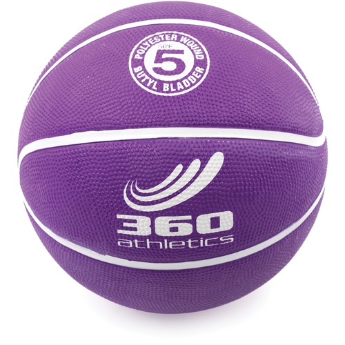 360 Athletics PLAYGROUND Basketball - Rubber, Butyl, Nylon - Purple - 1