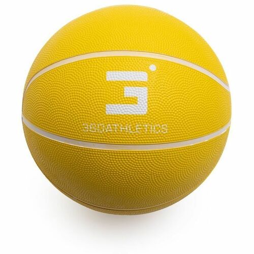 360 Athletics PLAYGROUND Basketball - Rubber, Butyl, Nylon - Yellow - 1 - Sports Balls - AHLPGB6Y