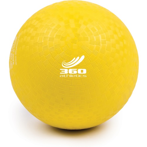 360 Athletics PLAYGROUND Training Ball - Rubber, Nylon - Yellow - 1