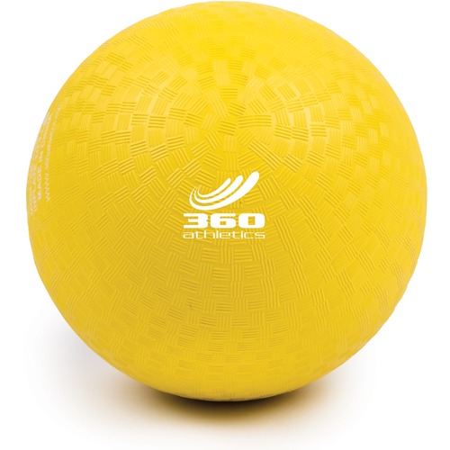 360 Athletics PLAYGROUND Training Ball - Rubber, Nylon - Yellow - 1