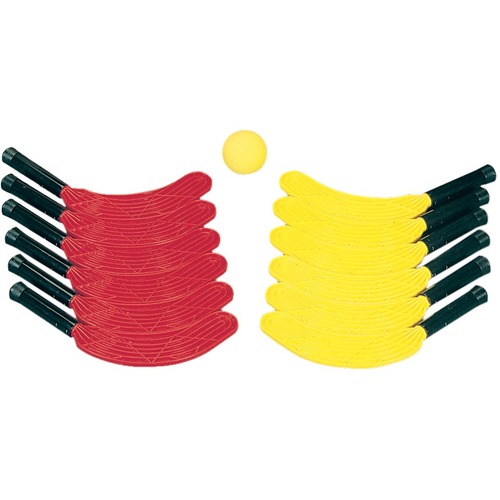 360 Athletics Scooter Board Hockey Set - Red, Yellow - Foam - Sports & Fitness Goods - AHLWS782