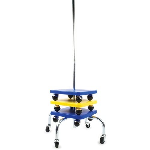 360 Athletics Scooter Board Stacking System - Aluminum - 22" Width x 48" Height - Utility/Service Carts - AHLSBSR