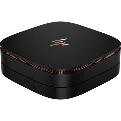 HP Elite Slice G2 Desktop Computer - Intel Core i5 7th Gen i5-7500T - 8 GB - 128 GB SSD - Ultra Small - Sparkle Black - Windows 10 IoT Enterprise - Intel HD Graphics 630 - English Keyboard - 90 W