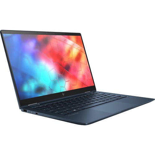 HP Elite Dragonfly 13.3" Touchscreen Convertible 2 in 1 Notebook - Intel Core i7 8th Gen i7-8665U - 16 GB - 2 TB SSD - English Keyboard - Galaxy Blue - LTE Advanced - 1920 x 1080 - Windows 10 Pro - Intel UHD Graphics 620 - In-plane Switching (IPS) Technol