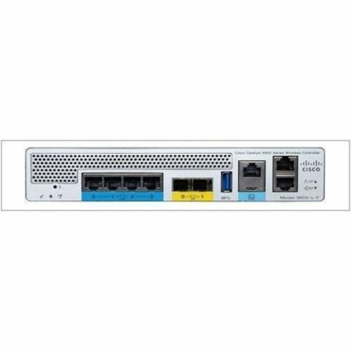 Cisco Catalyst C9800-L-F-K9 Wi-Fi 6 IEEE 802.11a/b/g/d/e/h/n/k/r/u/w/ac/ax 10 Gbit/s Wireless LAN Controller