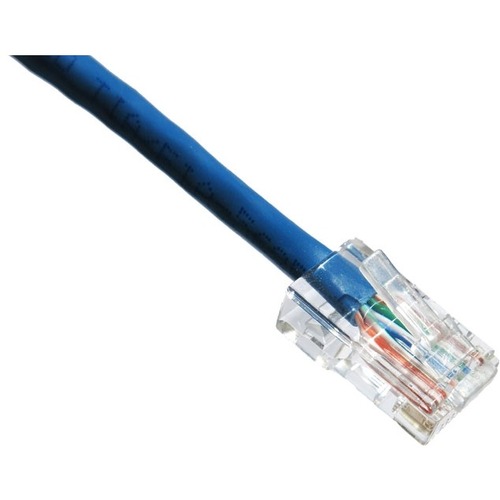 Axiom 9FT CAT6 550mhz Patch Cable Non-Booted (Blue) - 9 ft Category 6 Network Cable for Network Device - First End: 1 x RJ-45 Network - Male - Second End: 1 x RJ-45 Network - Male - Patch Cable - Blue