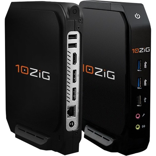 10ZiG 5900q 5910q Mini PC Thin Client - Intel Pentium N3710 Quad-core (4 Core) 1.60 GHz - 4 GB RAM - 16 GB Flash - Intel HD Graphics 400 - Gigabit Ethernet - Windows 10 IoT - HDMI - DisplayPort - Network (RJ-45) - 7 Total USB Port(s) - 5 USB 2.0 Port(s) -