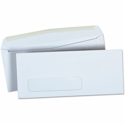 Universal Products Business Envelope, #9, Square Flap, Gummed Closure, 3.88 x 8.88, White, 500/Box - Business - #9 - Square Flap - White - Paper Stock, Wove - 500 / Box