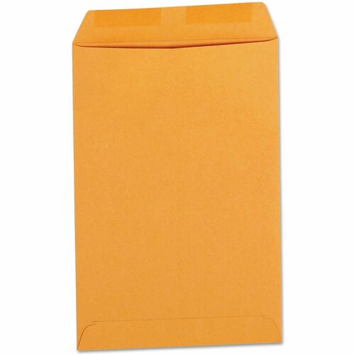 Universal Products Catalog Envelope, #1, Square Flap, Gummed Closure, 6 x 9, Brown Kraft, 500/Box - Catalog - #1 - Square Flap - Brown Kraft - Paper Stock - 500 / Box