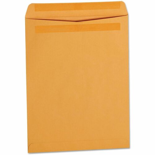 Universal Products Envelope - Catalog - #13 1/2 - Square Flap - Brown Kraft - Paper Stock - 250 / Box